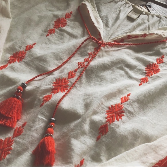 H&M Conscious Collection Embroidered Dress/Tunic - Picture 5 of 6